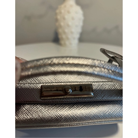 Vintage rare silver Prada top handle bag - Picture 3 of 5